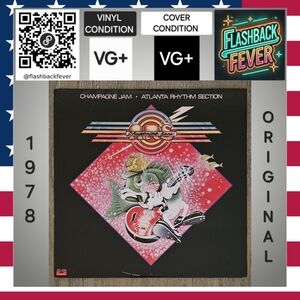 ATLANTA RHYTHM SECTION•Champagne Jam•1978 US (#PD-1-6134)•Pitman Pressing